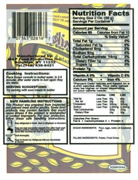 Food Recall M&P Food Production Ltd. recalled their Products -  due to undeclared allergen M&P Food Production L... photo #11
