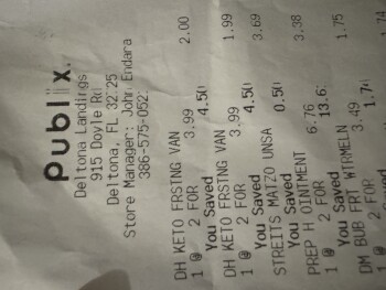 Consumer Review - Food Safety Publix Super Market at Deltona Landings, 915 Doyle Road, Deltona, FL, USA I bought on sale 8/29/2024... photo #3