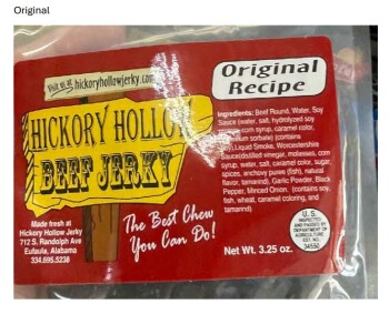 Food Recall Hickory Hollow Jerky Recalls RTE Jerky Products due to produced without inspection Hickory Hollow Je... photo #2