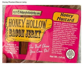 Food Recall Hickory Hollow Jerky Recalls RTE Jerky Products due to produced without inspection Hickory Hollow Je... photo #8