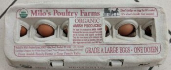 Food Recall Milo’s Poultry Farms & Tony’s Fresh Market Eggs  - recalled due to Salmonella Update 30 September, 2... photo #2