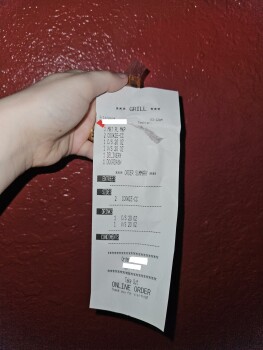 消费者评论 - 食品安全 Whataburger, Trimmier Road, Killeen, TX, USA We ordered 1 Vanilla and 1 Chocolate Milkshake from Wha... 照片 #3