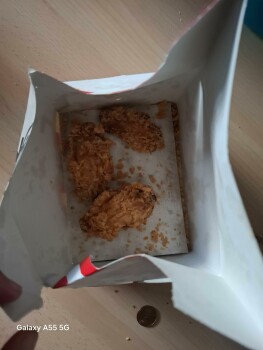 消费者评论 - 食品安全 KFC, Bornstraße, Dortmund-Innenstadt-Nord, Germany Ich habe Hot wings gekauft am 15.09.2024 im 10 Uh... 照片 #1