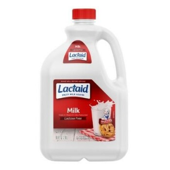 Food Recall Lactaid milk  - recalled due to undeclared almond HP Hood LLC is recalling five SKUs of 96 oz contai... photo #2