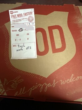 Consumer Review - Food Safety MOD Pizza, Southwest Scholls Ferry Road, Tigard, OR, USA I went to Mod Pizza with some friends. I go... photo #1