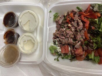 Avis du consommateur - Sécurité alimentaire Dog House Grill, East Shaw Avenue, Fresno, CA, USA I picked up takeout that consisted of a BBQ Tri-t... photo #2