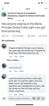 مراجعة المستهلك - سلامة الغذاء Bahia Principe Grand Tulum, Benito Juarez, Tulum, Quintana Roo, Mexico After I ate from here I have... صورة فوتوغرافية #7