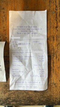 Consumer Review - Food Safety The Butchers Club Steakhouse, Jalan Petitenget Jalan Cendrawasih, Kerobokan, Badung Regency, Bali, I... photo #2