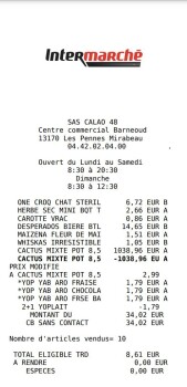 消费者评论 - 食品安全 Intermarché HYPER Les Pennes-Mirabeau, Rue Émile Barnéoud, Les Pennes-Mirabeau, France J'ai bu vendr... 照片 #2