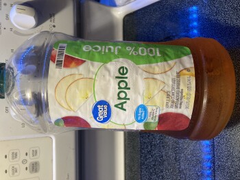 Consumer Review - Food Safety Great Value Apple Juice, Walmart Supercenter, Legion Road, Denton, MD, USA Yesterday and today Great... photo #1