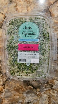 Food Recall Jack & the Green Sprouts brand Alfalfa and Alfalfa & Onion - recalled due to Listeria monocytogenes... photo #2