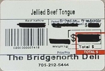 نذكر الطعام Beef Jelly Tongue Products - recalled due to Listeria monocytogenes The Canadian Food Inspection Age... صورة فوتوغرافية #12