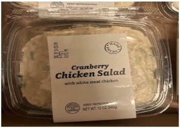 Food Recall Health Alert for RTE Cranberry Chicken Salad Products due to undeclared allergens The FSIS has issue... photo #1