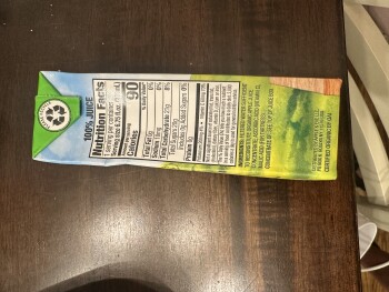 Consumer Review - Food Safety Apple & Eve Organic Boxed Apple Juice, Riverside, CA, USA My grandson who is 2 1/2 years old ate 2 k... photo #2