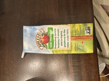 Consumer Review - Food Safety Apple & Eve Organic Boxed Apple Juice, Riverside, CA, USA My grandson who is 2 1/2 years old ate 2 k... photo #3