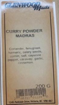 Food Recall Multiple brands of Curry Powder Madras recalled due to Undeclared Mustard Islands West Manufacturers... photo #2