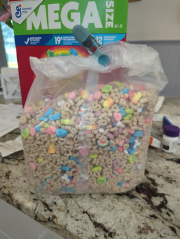 Consumer Review - Food Safety Lucky Charms,  Walmart, Cheshire, CT, USA I purchased a box of lucky charms and after consuming my f... photo #3