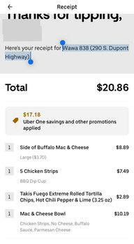 مراجعة المستهلك - سلامة الغذاء Wawa, South Dupont Highway, Dover, DE, USA Me and my brother got food poisoning from the wawa mac an... صورة فوتوغرافية #2