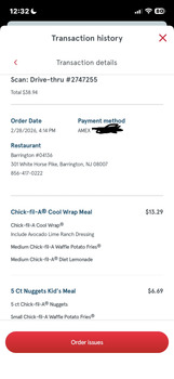 Consumer Review - Food Safety Chick-fil-A, 301 White Horse Pike, Barrington, NJ 08007, USA My daughter who is 3 ate chicken nugget... photo #1