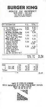 Consumer Review - Food Safety Burger King, 155 Route de Bénodet, 29000 Quimper, France J’ai mangé au Burger King à Quimper Le same... photo #2