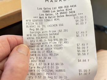 Reseña del consumidor - Seguridad alimentaria Whole Foods Market, Los Gatos Boulevard, Los Gatos, CA, USA I bought Whole Foods Organic Mild Italia... foto #1
