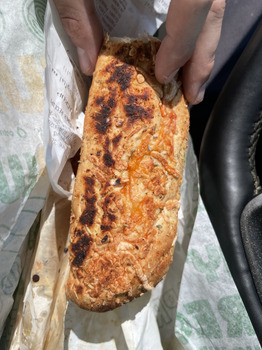Consumer Review - Food Safety Subway, Tweedy Boulevard, South Gate, CA, USA 3522 tweedy blvd 

My order is completely different.... photo #3