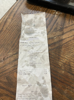 Consumer Review - Food Safety Subway, Tweedy Boulevard, South Gate, CA, USA 3522 tweedy blvd 

My order is completely different.... photo #5