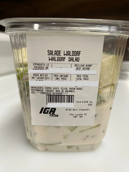 Retiro de alimentos Marché d'alimentation Beck (IGA) Various Products recalled due to Undeclared Allergens Marché d'alim... foto #2