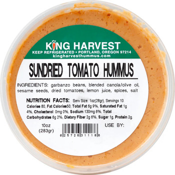Retiro de alimentos King Harvest Hummus Products recalled due to Foreign Matter Pacific Coast Fresh CO has initiated a v... foto #3