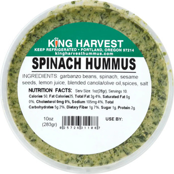 Retiro de alimentos King Harvest Hummus Products recalled due to Foreign Matter Pacific Coast Fresh CO has initiated a v... foto #6