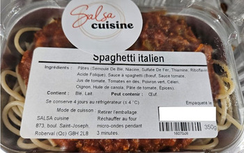 Food Recall Salsa le Marché Various Salsa Food Products recalled due to Undeclared Allergen Salsa le Marché is r... Foto #3