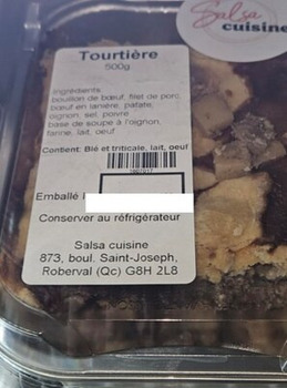 Food Recall Salsa le Marché Various Salsa Food Products recalled due to Undeclared Allergen Salsa le Marché is r... Foto #1