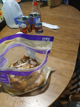 Consumer Review - Food Safety Walmart Supercenter, James Bowie Drive, New Boston, TX, USA I bought a traditional rotisserie chicke... photo #1