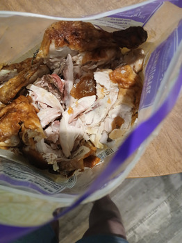 Consumer Review - Food Safety Walmart Supercenter, James Bowie Drive, New Boston, TX, USA I bought a traditional rotisserie chicke... photo #2