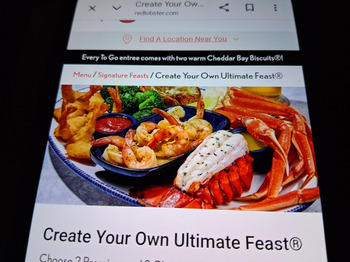 Verbraucherbewertung – Lebensmittelsicherheit Red Lobster, Coldwater Road, Fort Wayne, IN, USA My wife and I both ordered lobster tails, crab legs... Foto #2