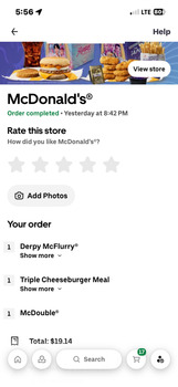 Consumer Review - Food Safety McDonald's, Keeaumoku St, Honolulu, HI, USA On April 6, 2026 I ordered food from McDonald’s using th... photo #1