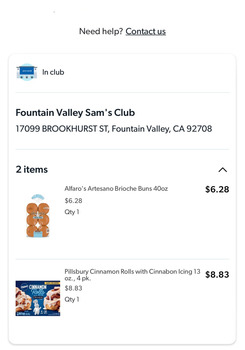 مراجعة المستهلك - سلامة الغذاء Sam's Club, Brookhurst Street, Fountain Valley, CA, USA I purchased a pack of Pillsbury Cinnamon Rol... صورة فوتوغرافية #3