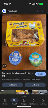 Verbraucherbewertung – Lebensmittelsicherheit Buc-ee’s, Katy Freeway, Katy, TX, USA I bought a box of their chicken and fries and that night I sta... Foto #1