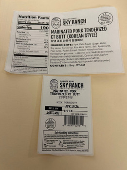 Retiro de alimentos Beef and Pork Products recalled due to Misbranding and Undeclared Allergen Sky Ranch Meat LLC has is... foto #2