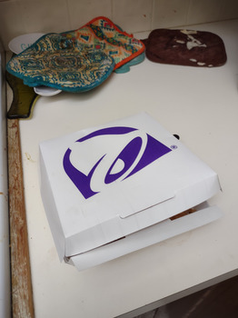 Avis du consommateur - Sécurité alimentaire Taco Bell, East Carson City Road, Carson City, MI, USA Husband brought home Mexican pizza. The item... photo #2