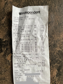 Consumer Food Safety Report Barnabe's Your Independent Grocer Perth, Dufferin Street, Perth, ON, Canada purchased Gay Lea Butter... photo #4