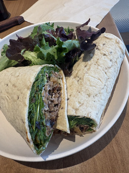 Consumer Review - Food Safety Flower Child, South Novus Place, Tempe, AZ, USA Had the French dip and Mediterranean bruschetta for... photo #2