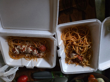 Avaliação do consumidor - Segurança alimentar Arabic Express, East University Boulevard, Tucson, AZ, USA The spaghetti and meatballs smelled horri... foto #1
