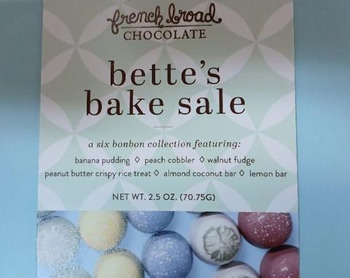 Retiro de alimentos French Broad Chocolate Bette's Bake Sale Bonbon Collection recalled due to Undeclared Allergens Upda... foto #3