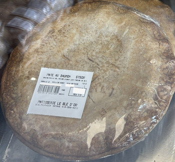 Food Recall Patisserie Le Ble D'Or Various Pâtés recalled due to Undeclared Allergens Le blé d'or, boulangerie e... Foto #4