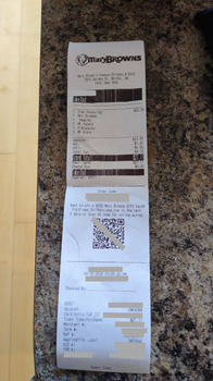 Reseña del consumidor - Seguridad alimentaria Mary Brown's Chicken, Garden Street, Whitby, ON, Canada Bought last night, within 2 hours of eating... foto #2