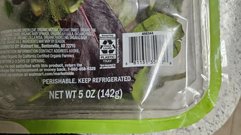 Reseña del consumidor - Seguridad alimentaria Walmart Supercenter, 3101 W Princeton St, Orlando, FL, USA Ingested in eight green worm like creatur... foto #5