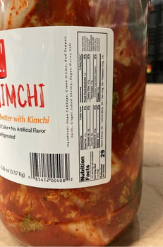 Food Recall …AND KIMCHI recalled Due to an Undeclared Allergen Ocinet, Inc. is recalling its "... AND KIMCHI" sl... Foto #2