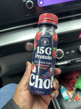 Consumer Review - Food Safety Cream, ALDI, Washington Road, McMurray, PA 15317, USA Today Chobani 15 G Protein strawberries and cr... photo #1