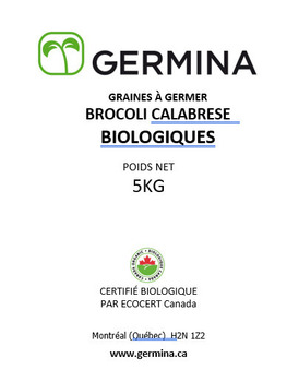 Food Recall Germina "Brocoli Calabrese" Seeds recalled due to E. coli Germina is recalling “Brocoli Calabrese” s... photo #2